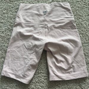 Aritzia Soft Pink Bike Shorts